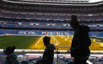L’équipe de l’École de Sport d’Eau de Coco est accueillie par la Fondation Real Madrid dans la grande capitale européenne du football