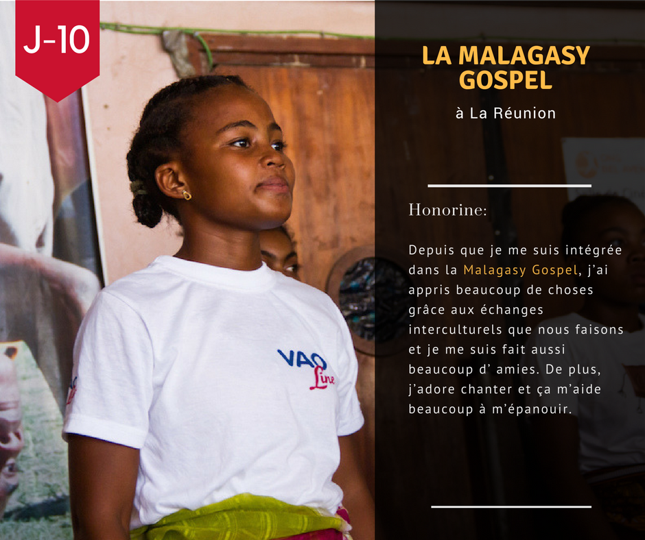 J-10 avant la départ de la Malagasy Gospel