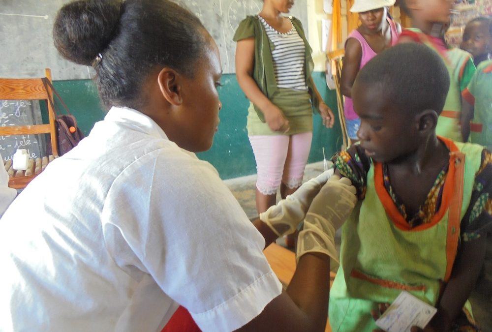 Epidémie de rougeole à Madagascar