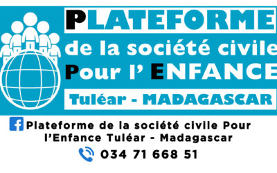 Rapport annuel 2023 de la plateforme de la société civile pour l’Enfance – Tuléar – Madagascar