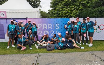 1ers retours du volontariat des jeunes du Bloco aux Jeux Olympiques PARIS 2024